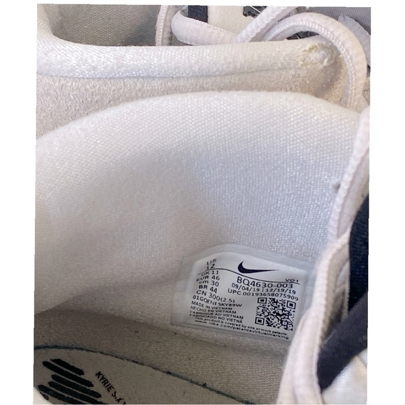 KYRIE ERVIN NIKE 6 Animal Print Mens Sneakers Size 12 Suede Leather Auth… - Picture 12 of 17